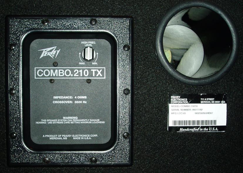 peavey speaker serial number lookup