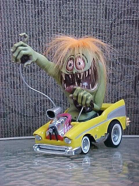 rat fink and gasser slot cars