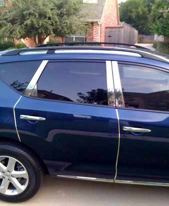 Nissan murano door edge guards #4