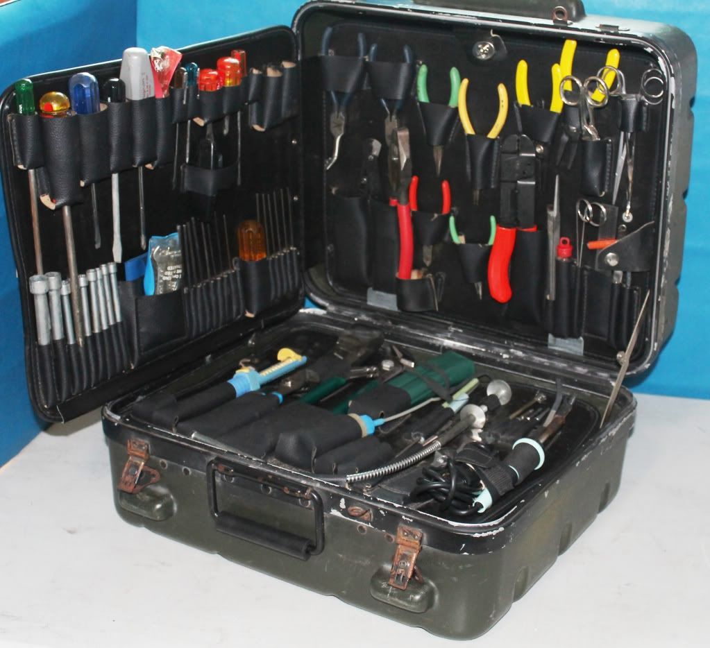 Military Surplus TechniTool, Electronic System technician Tool Kit