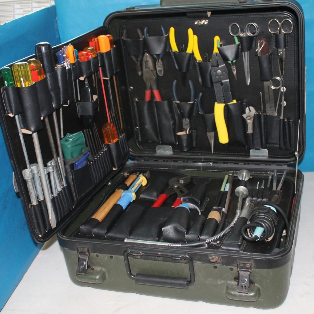 Military Surplus TechniTool, Electronic System technician Tool Kit Tool Box eBay
