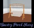 Country Porch Swing