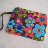 Floral Zippered & Lined Pouch <p> **CLEARANCE**