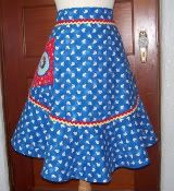 A Rooster & His Hens Apron