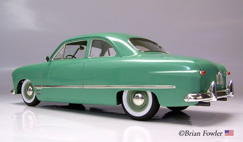 The Mad Modeller Most recent custom build'49 Ford coupe