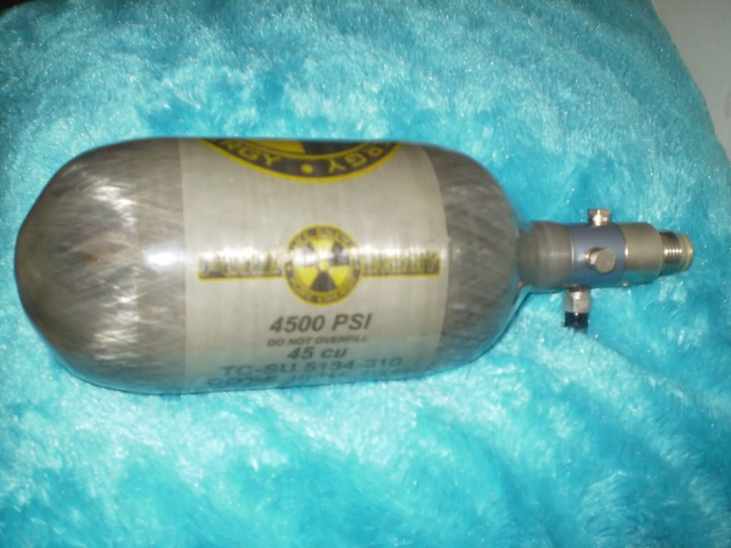 FS Pure Energy 4500psi 45cu compressed air Tank, Paintball! VW