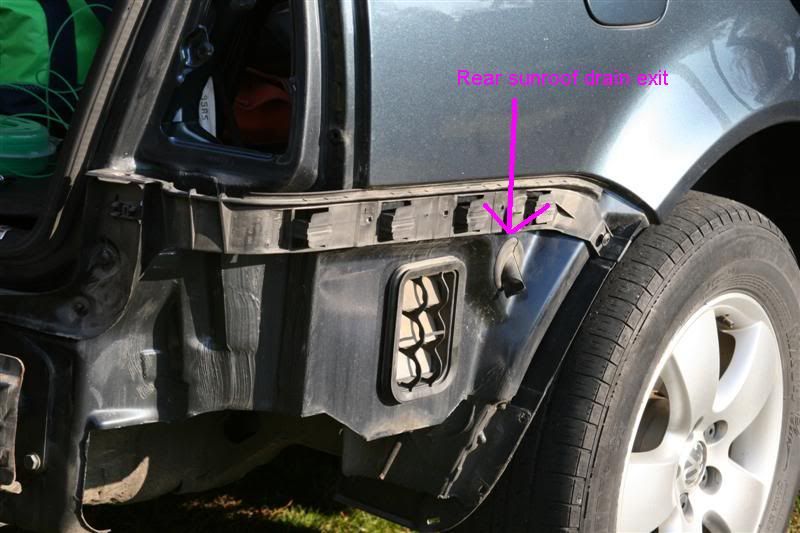 New Recall for front sunroof drains Page 4 Forums