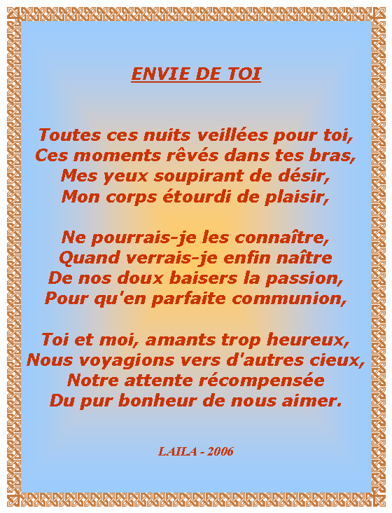 Envie de toi