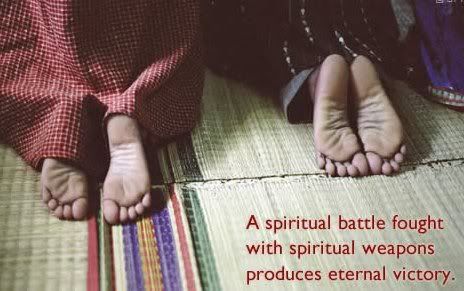Spiritual battle with spiritual weapons Pictures, Images and Photos