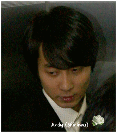 Andy (Shinhwa) en el Funeral de Lim Sung Hoon (Turtleman)