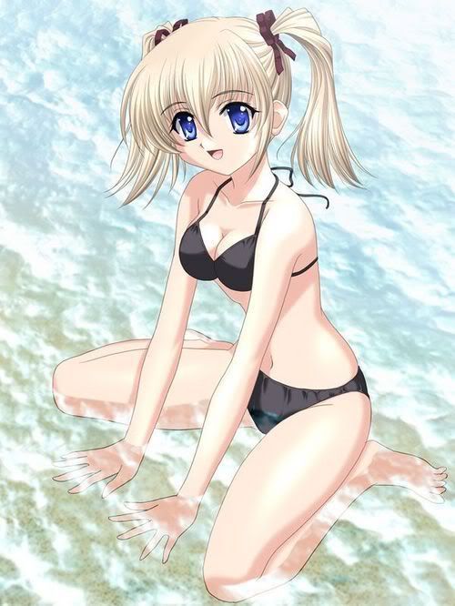 animeblackswimsuit.jpg Cute beach anime image by Shuffle-anime-lover