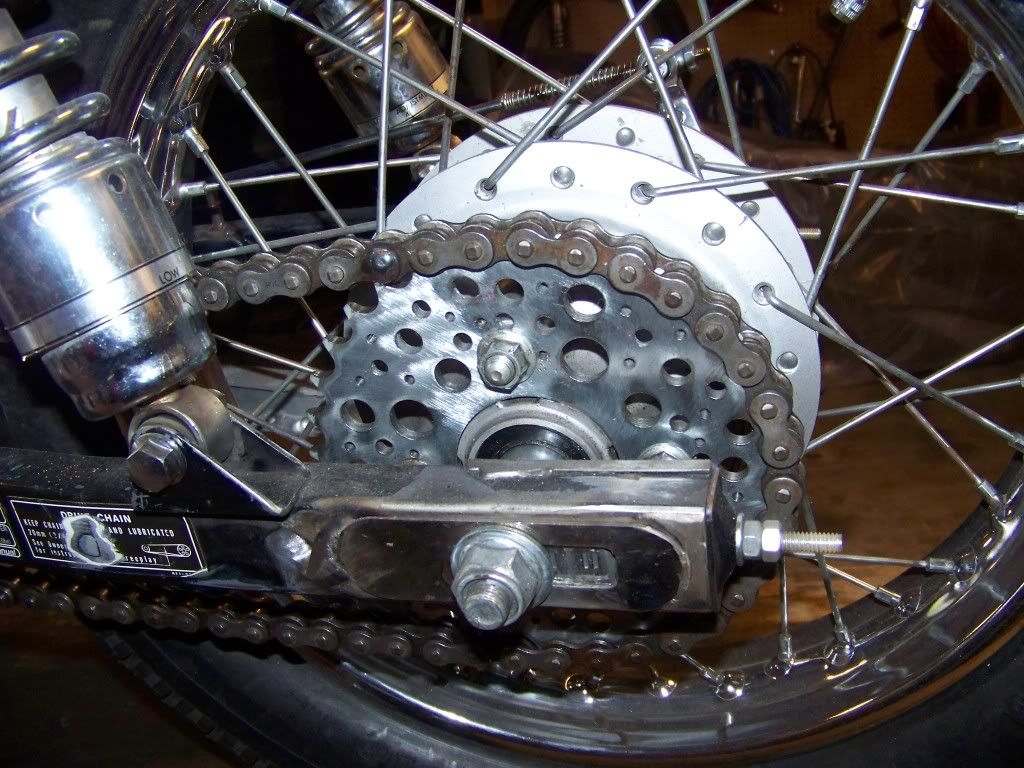 Honda rebel 450 sprockets #4