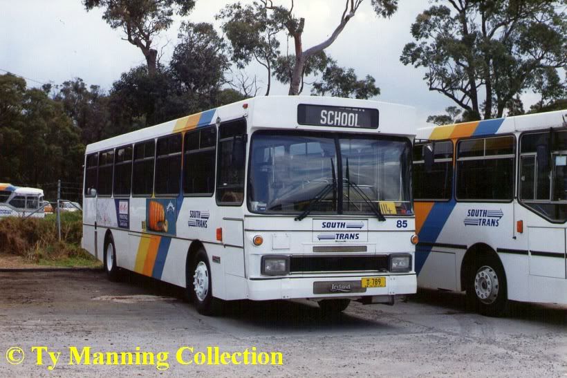 Australian Bus Fleet Lists New South