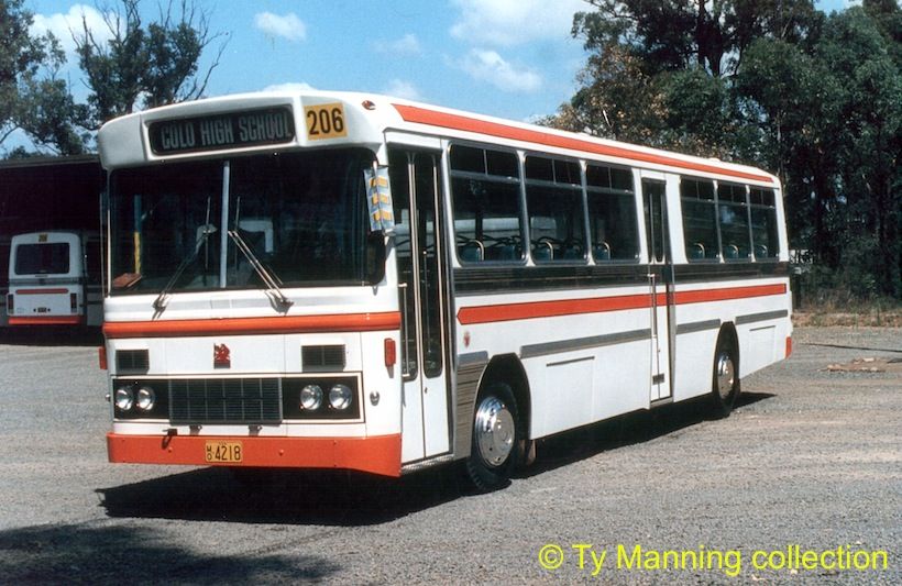 Australian Bus Fleet Lists New South