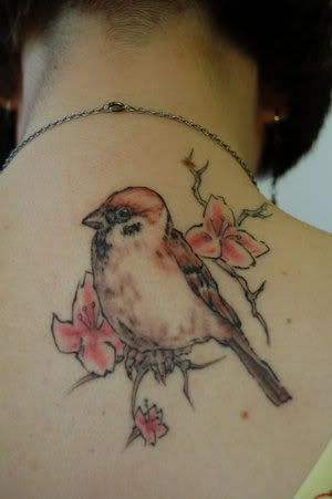 Henna Tattoos on Sparrow And Tree Tattoos