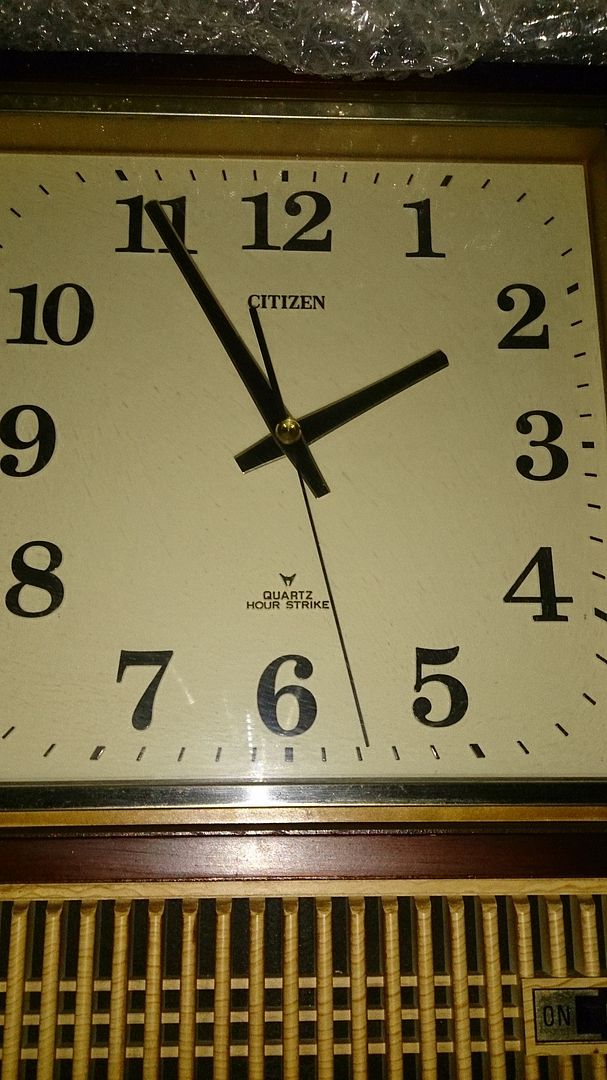 Mua chuông đồng hồ treo tường CITIZEN nội địa nhật