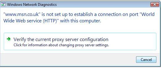 ErrorMessage3rdJan2010-noaccesstoweb.jpg