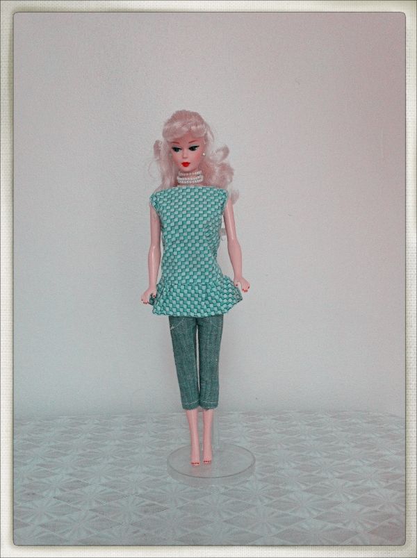  vintage barbie capri pants