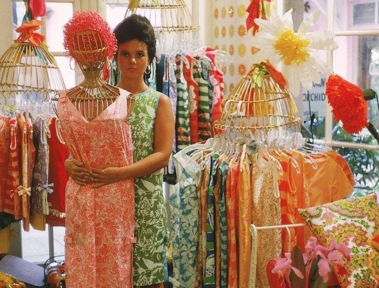  Lilly Pulitzer 1960s 60s fashion dress bright designer