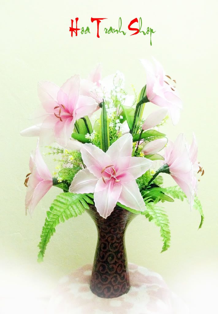 Tranh+Hoa+Voan Hoa tranh shop (handmade) - Hoa voan các loại hoa trang trí nội ...