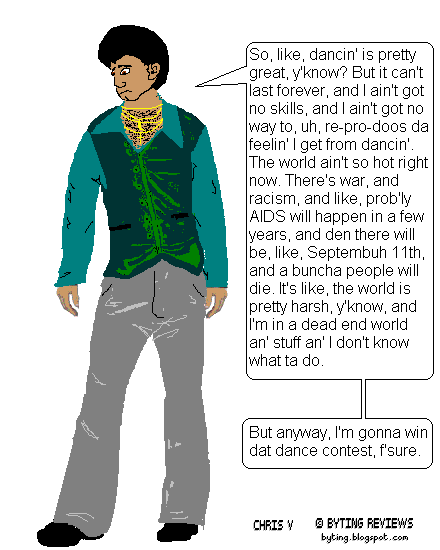 Travolta wasn't black in the movie