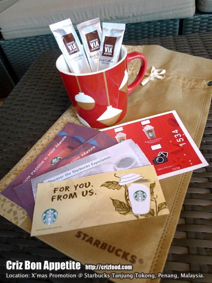 CHRISTMAS 2013 PROMOTIONS AT STARBUCKS® MALAYSIA | CRIZ BON APPETITE