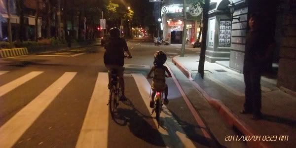 midnight bike kid