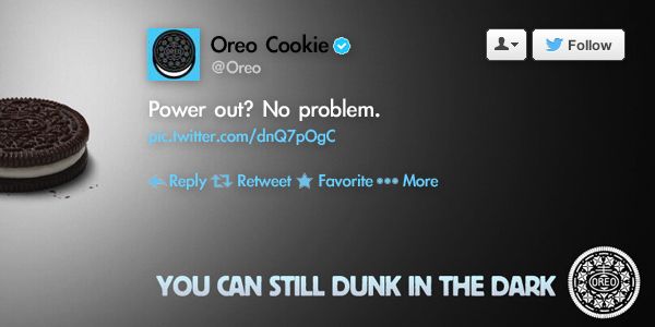 OREO tweet Dunk In The Dark