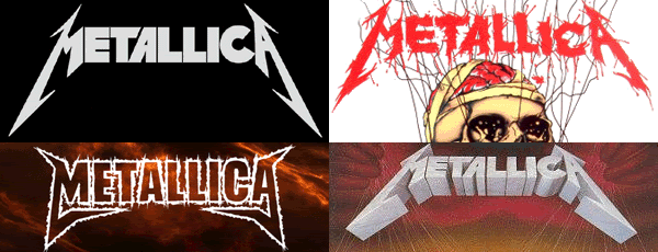 Metallica logos