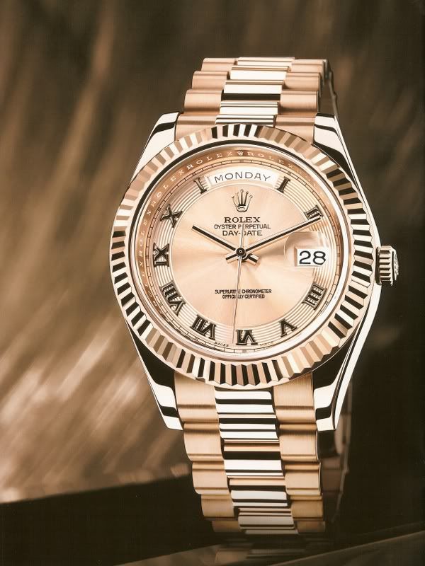 I remember reading a Rolex article where they stated the everose DD's and 