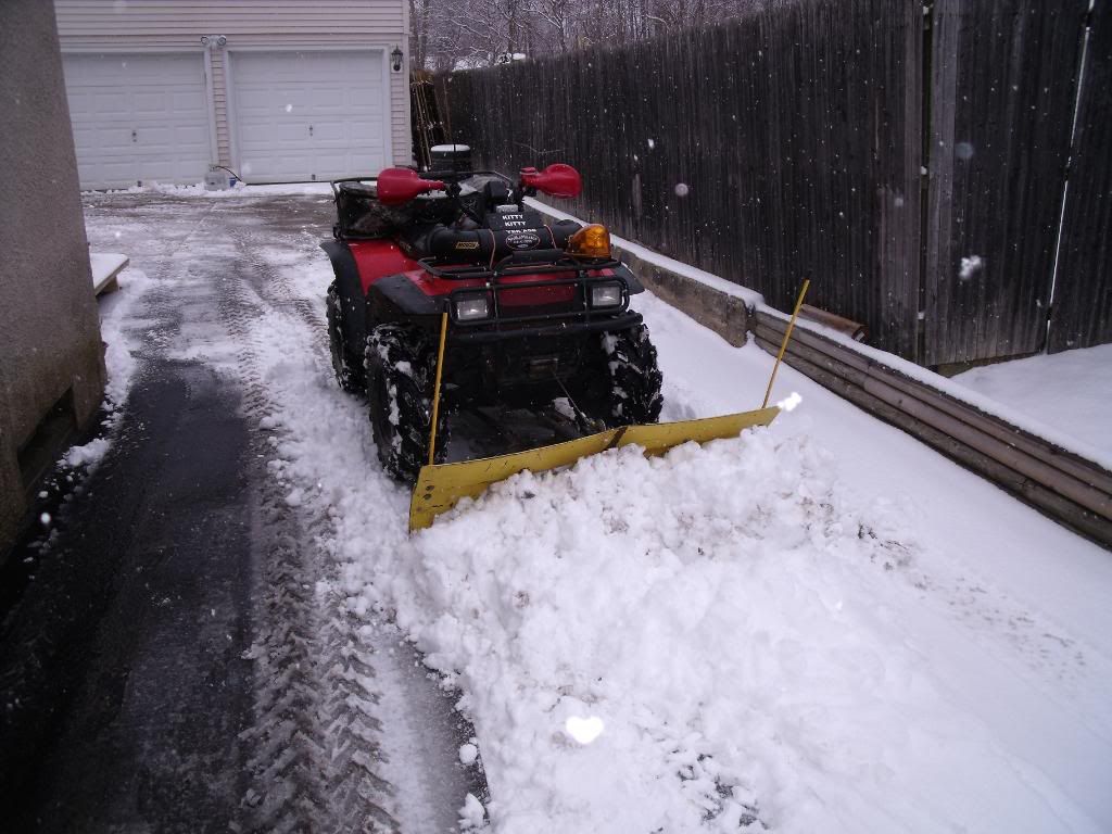 best atv tires for plowing on pavement no chains Snow Plowing Forum