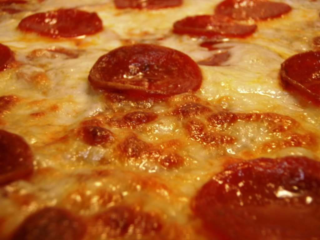 Image result for greasy pizza