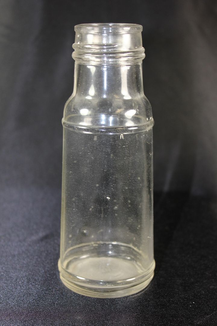 Vintage PREMIER Owen Milk Cream Ketchup Sauce Canning Glass Bottle Jar
