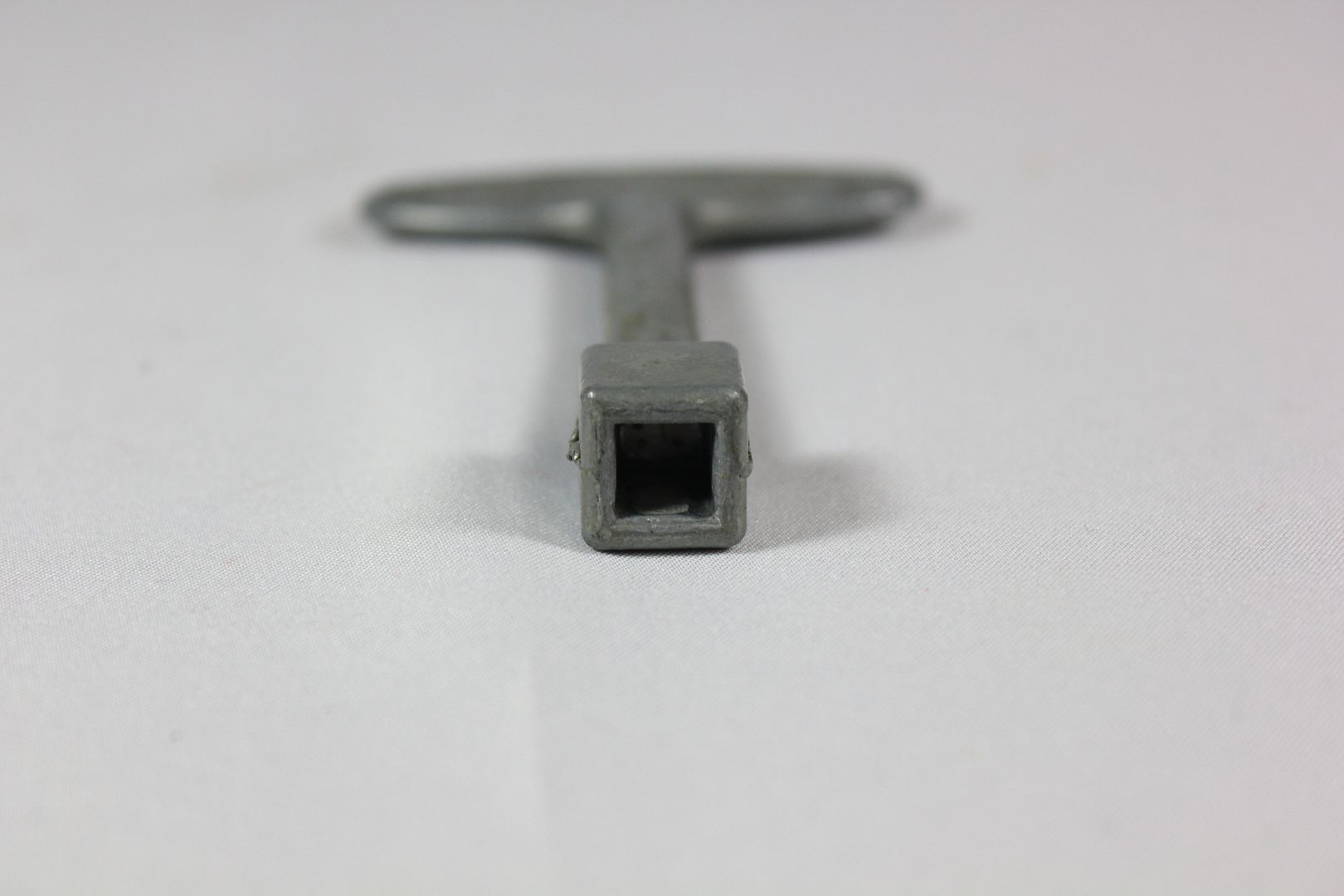 Vintage Silver Metal BLUE FLAME Log LIGHTER Canterbury Fireplace Gas