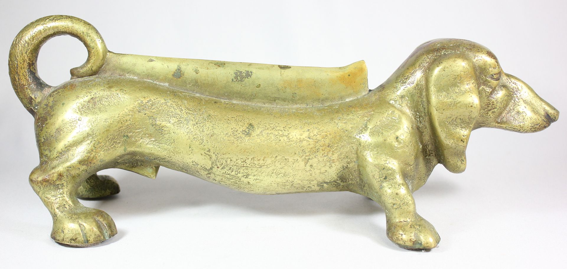 Vintage Solid Brass DACHSHUND Weiner Dog BOOT SCRAPER Door Stop eBay
