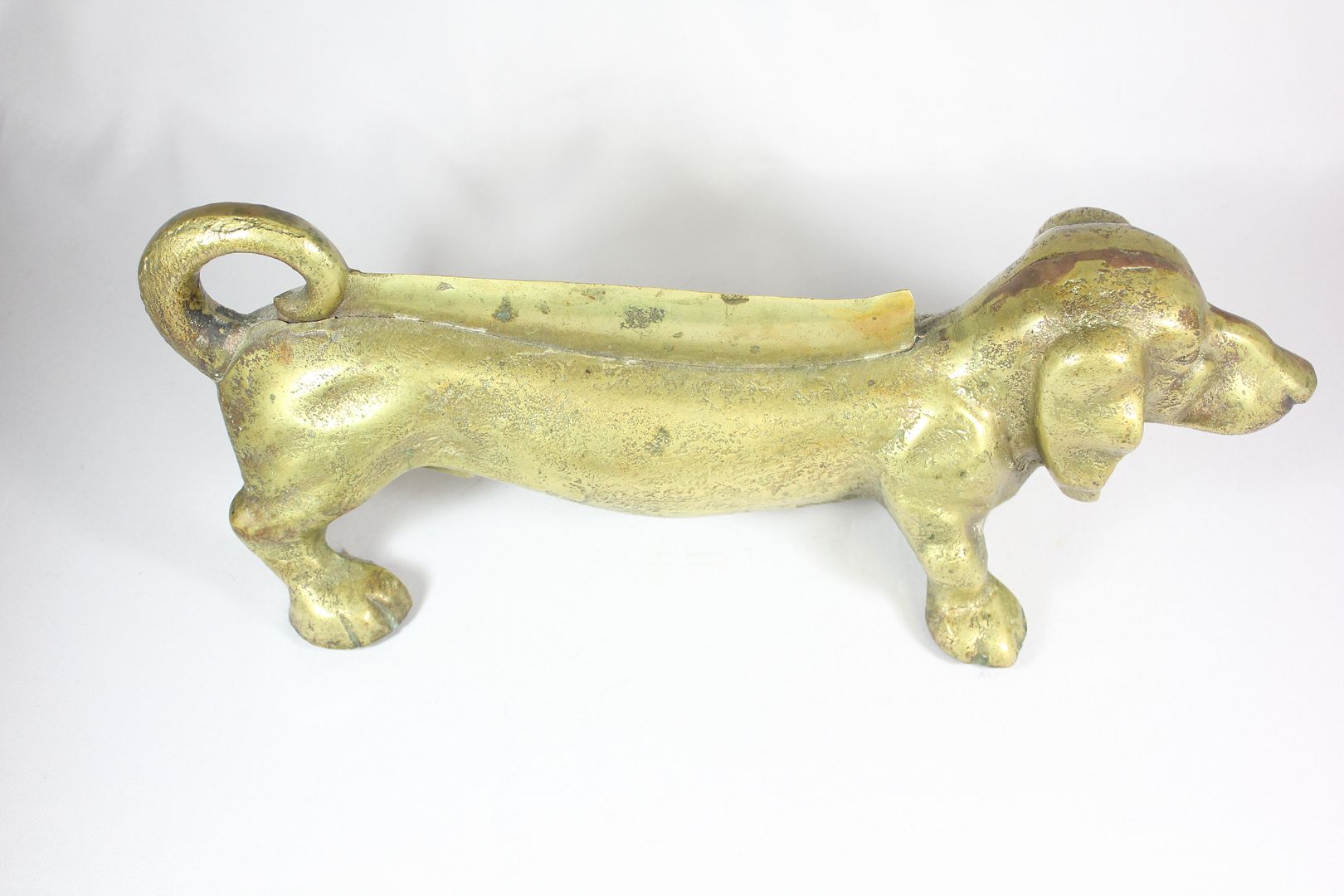 Vintage Solid Brass DACHSHUND Weiner Dog BOOT SCRAPER Door Stop eBay