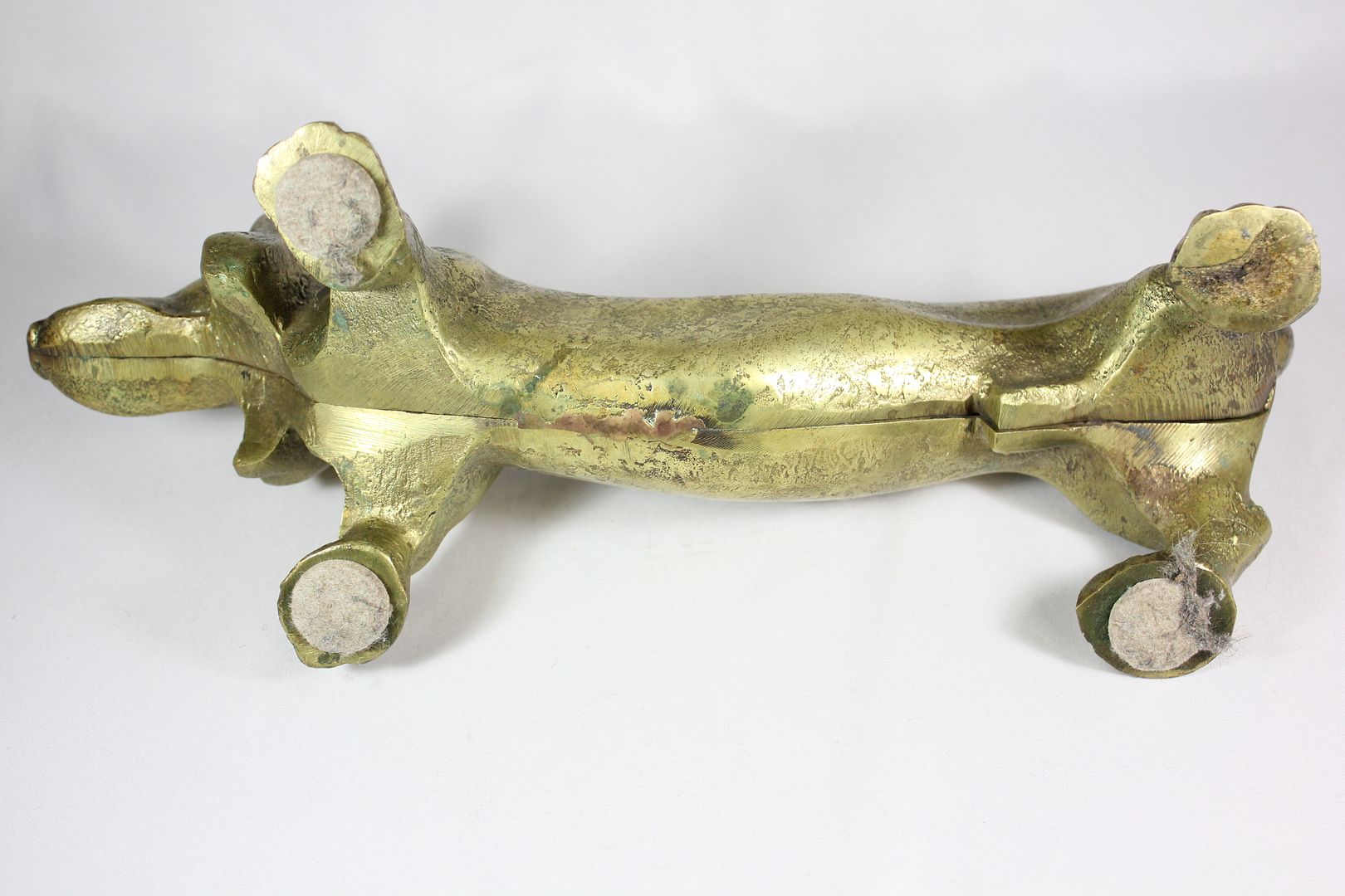 Vintage Solid Brass DACHSHUND Weiner Dog BOOT SCRAPER Door Stop eBay