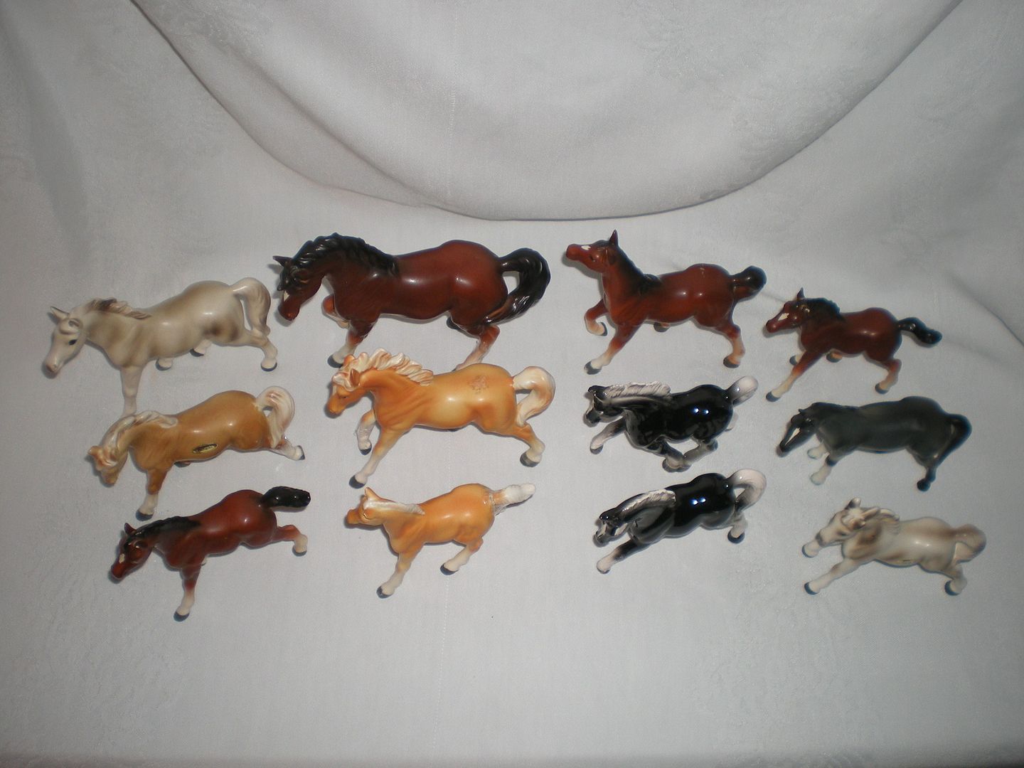 vintage horse figurines japan