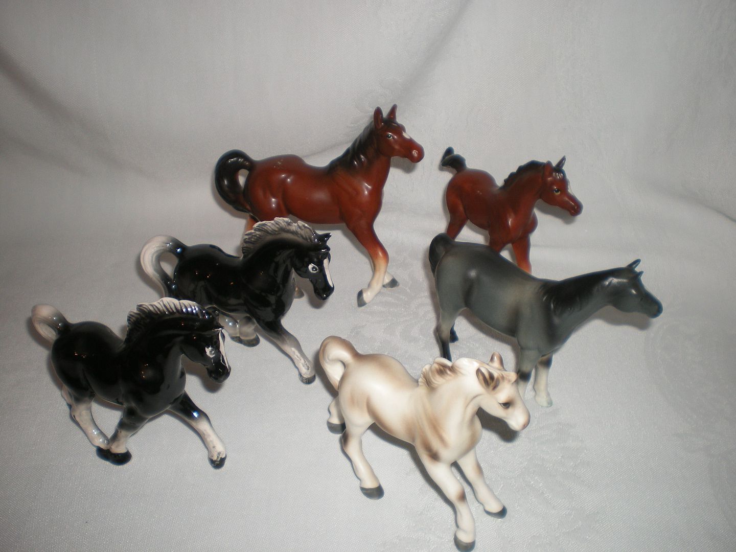 vintage horse figurines japan