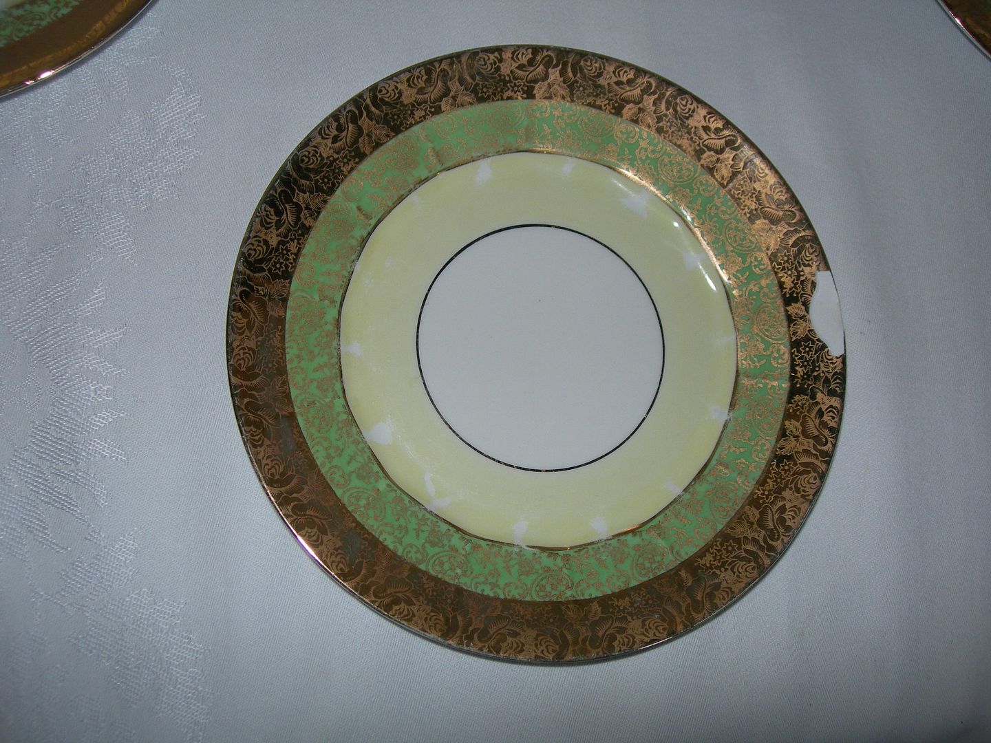 Vintage 17 piece China Tea Set 22K Gold Warranted Arzberg Bavaria