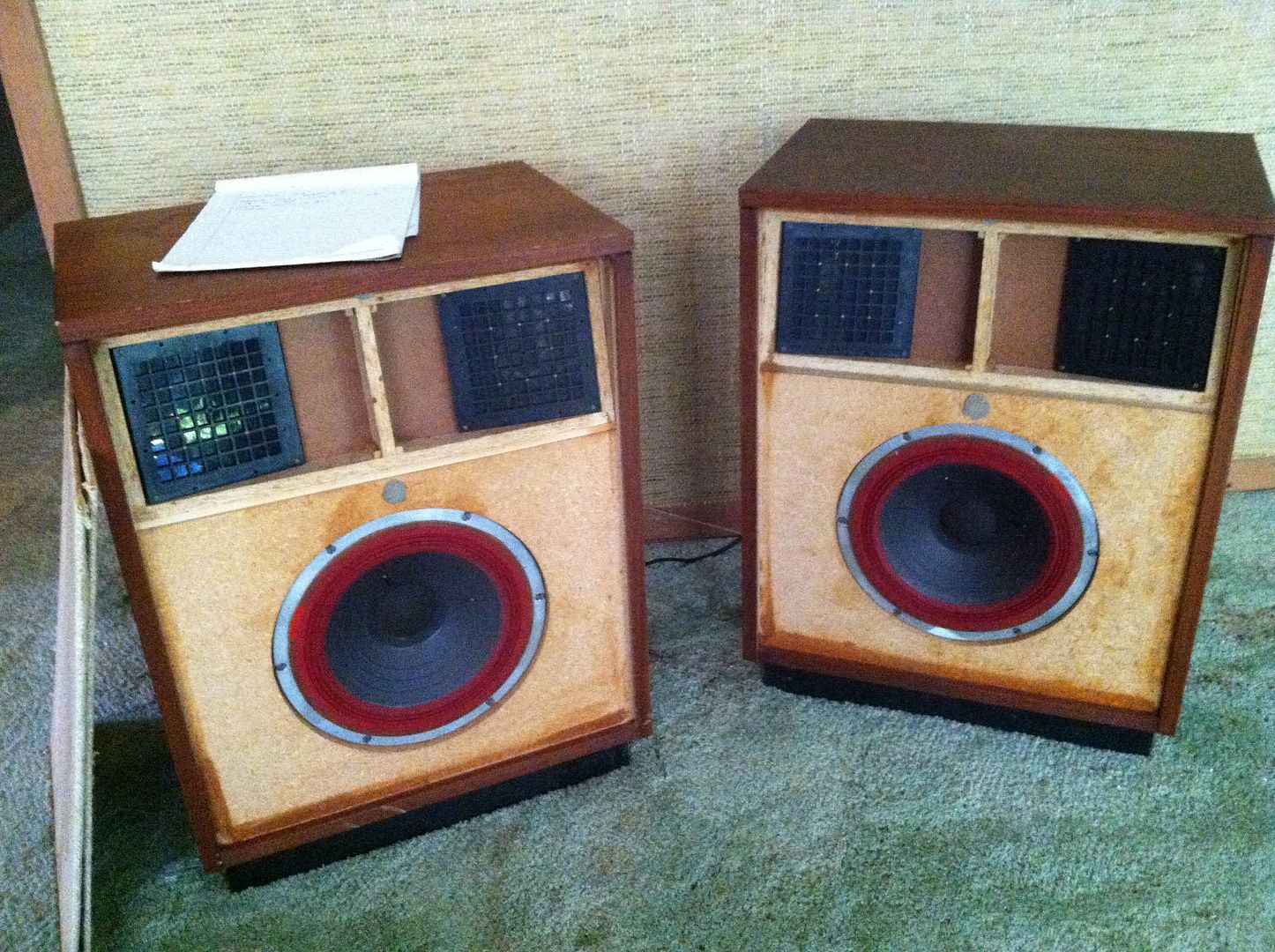 Vintage Janszen z600 vintage electrostatic speakers ONE PAIR eBay