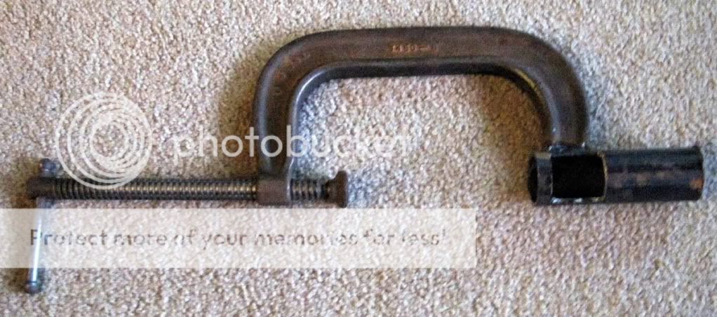 Homemade valve spring compressor | The H.A.M.B.