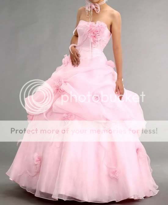 Brauch Hochzeitskleid Ballkleid Pink Gestickte Charmant