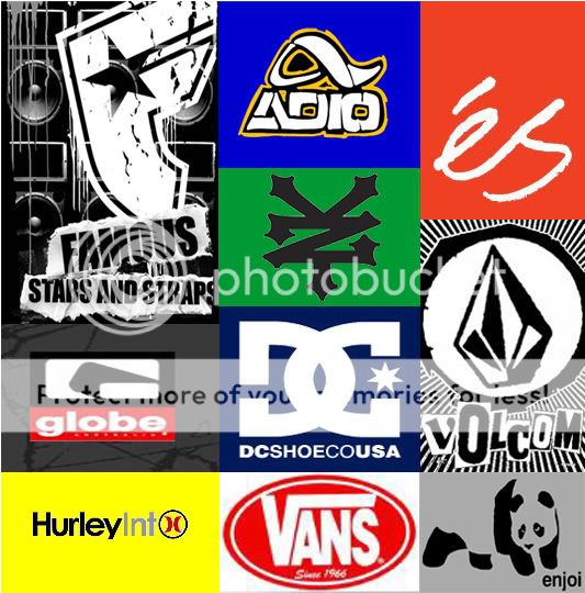 dc skate logos graphics and comments