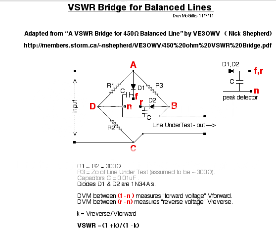 Balanced Line VSWR Bridge Circuit Photo by notxyl97 | Photobucket