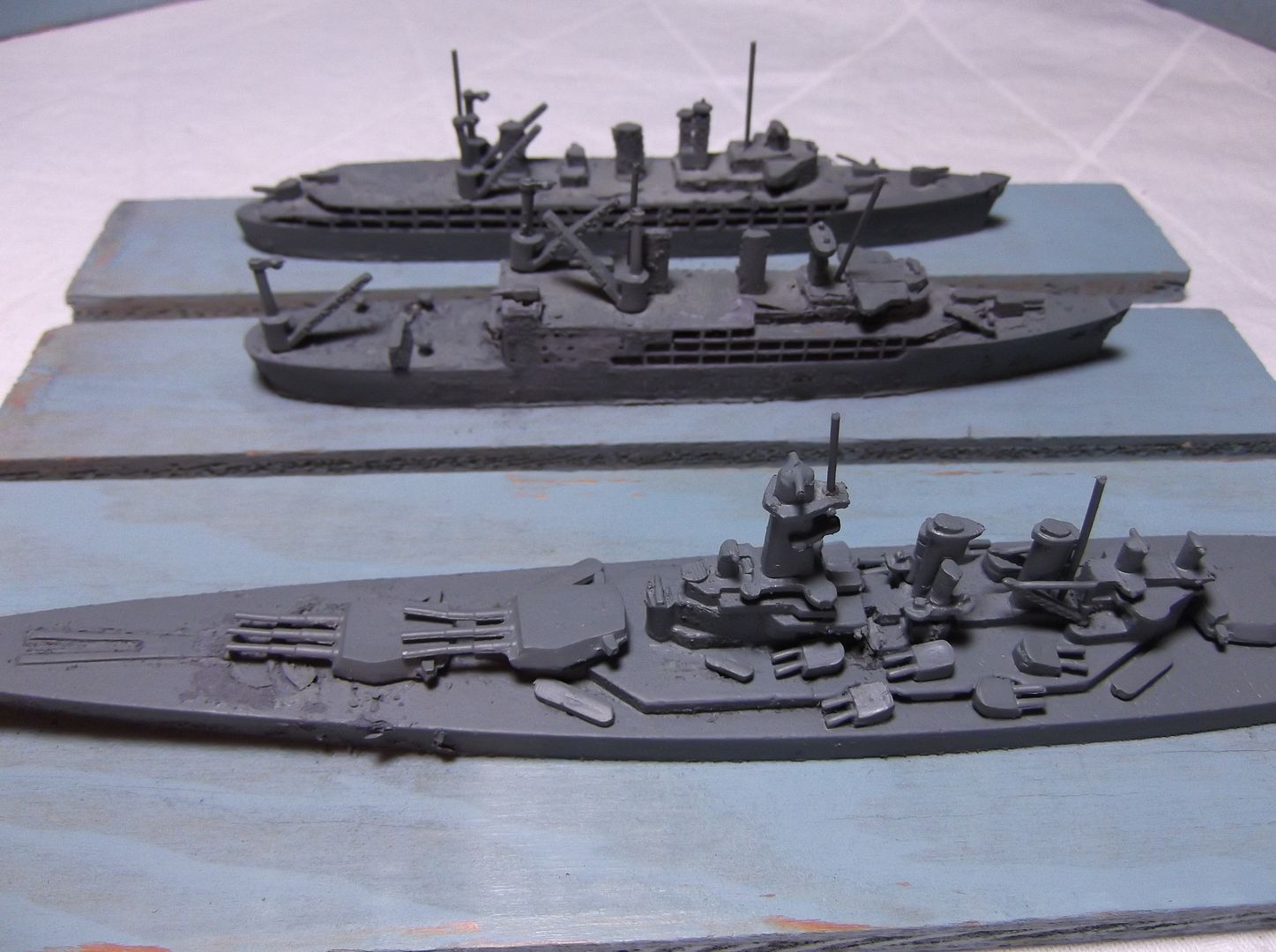 WWII US Navy Miniature Ship Model SPOTTER RECOGNITION SET Comet & South ...