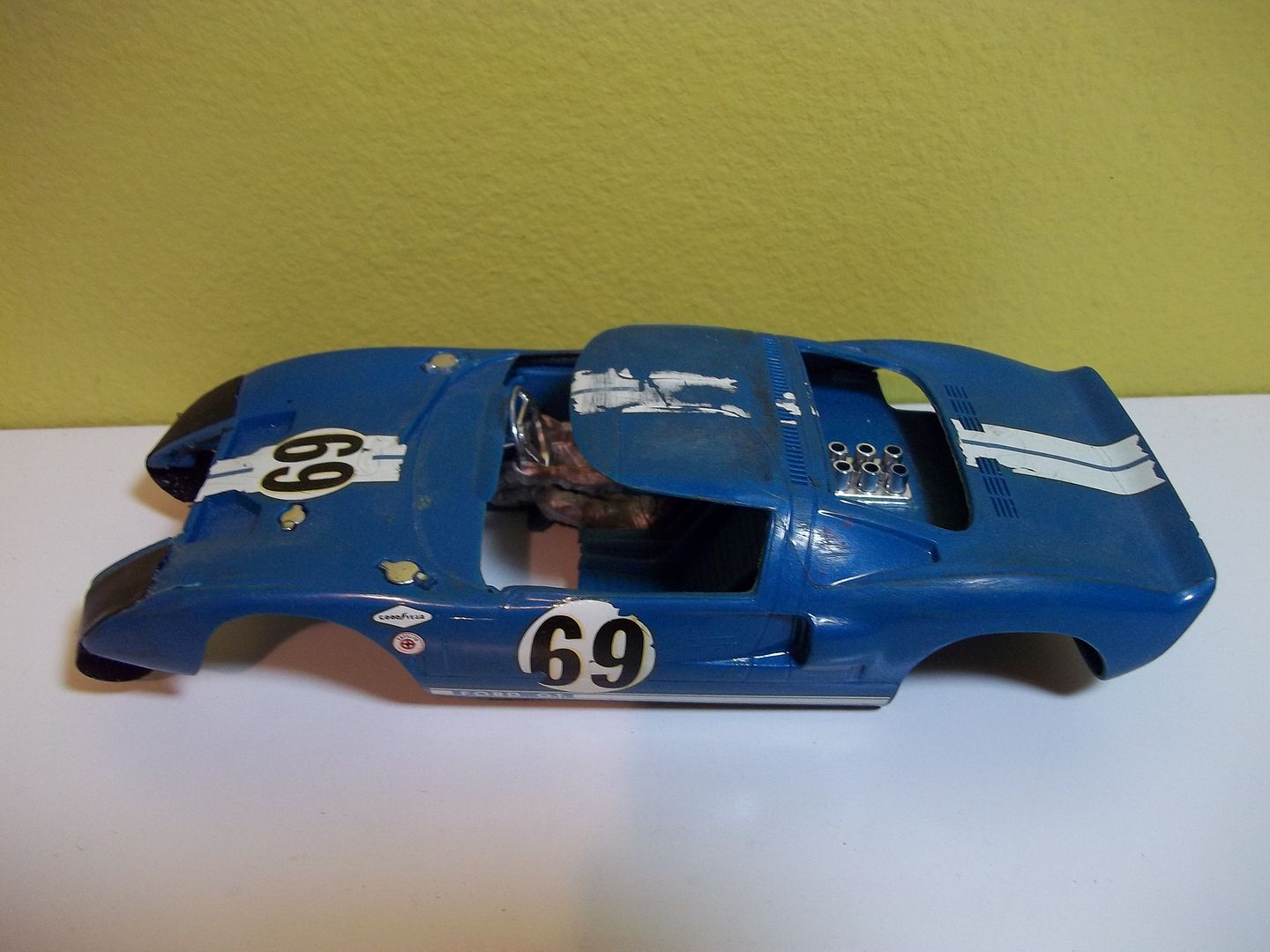 Cox ford gt slot car #1