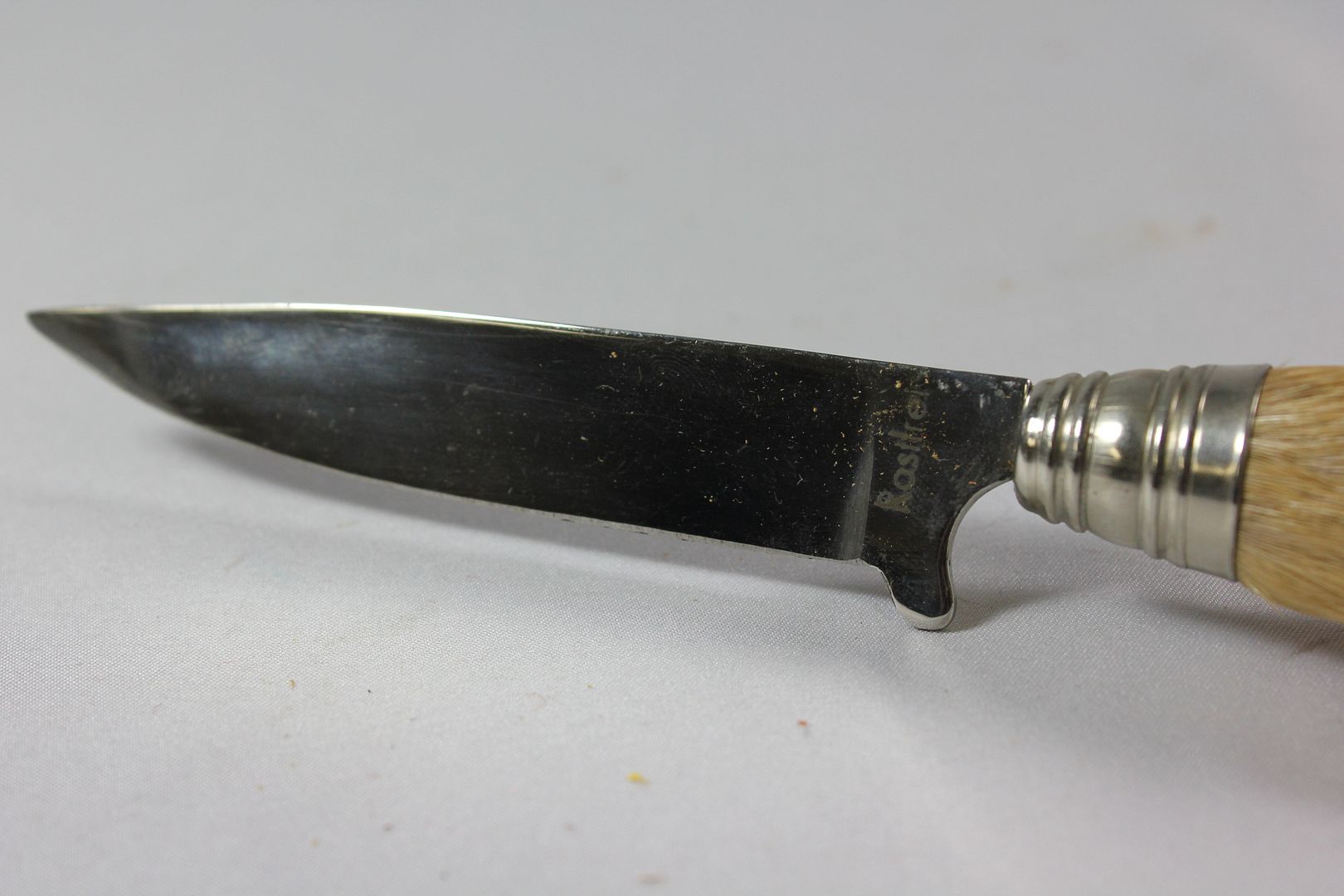 Antique ROSTFREI Steel Blade DEER HOOF Fur Leg Handle Knife Letter ...